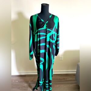 New Without Tag Vibrant Moroccan Style Kaftan in a stylish/ beach pool coverup